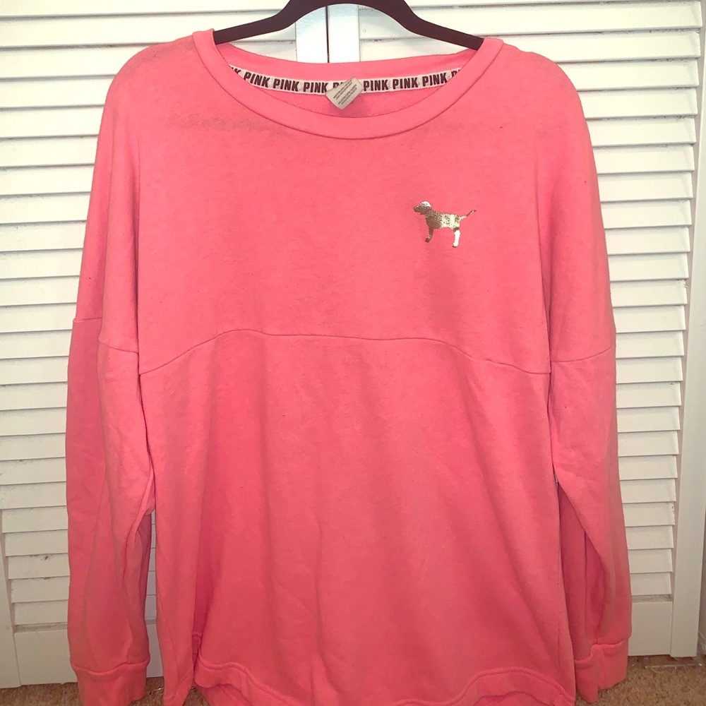 Pink sweater